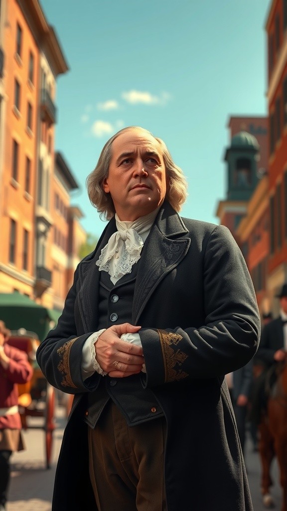 Franklin's 21st Century Encounter: A Marvel of Progress!