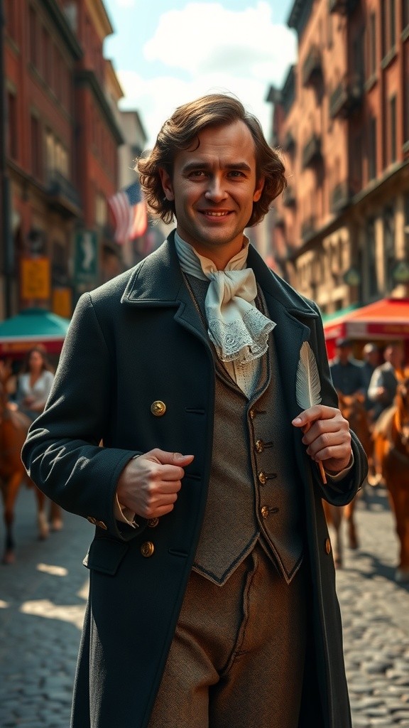 Franklin's Timewarp: Astonished by 21st Century Wonders!