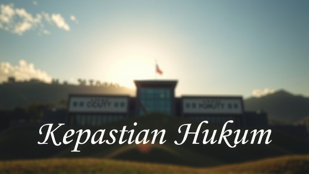 Kepastian Hukum dan Perlindungan Korban