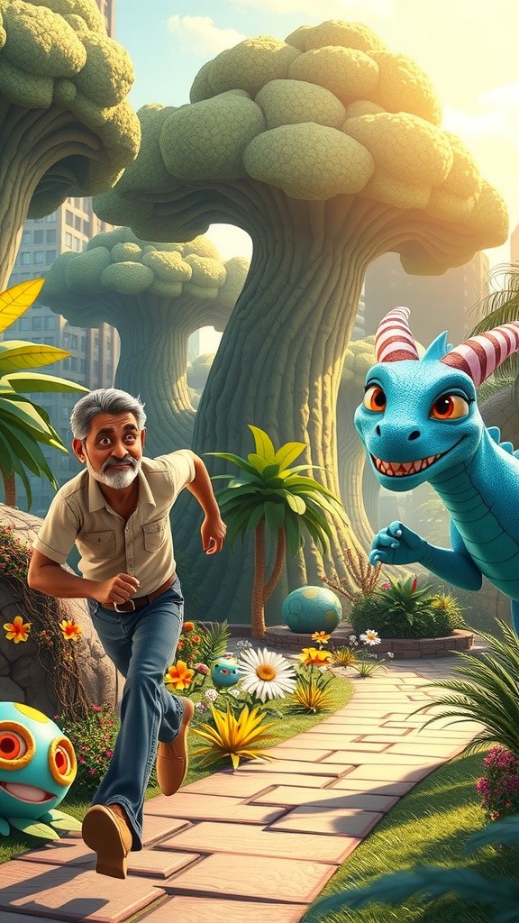 Super Dinosaur Saves the Day with Samosa!