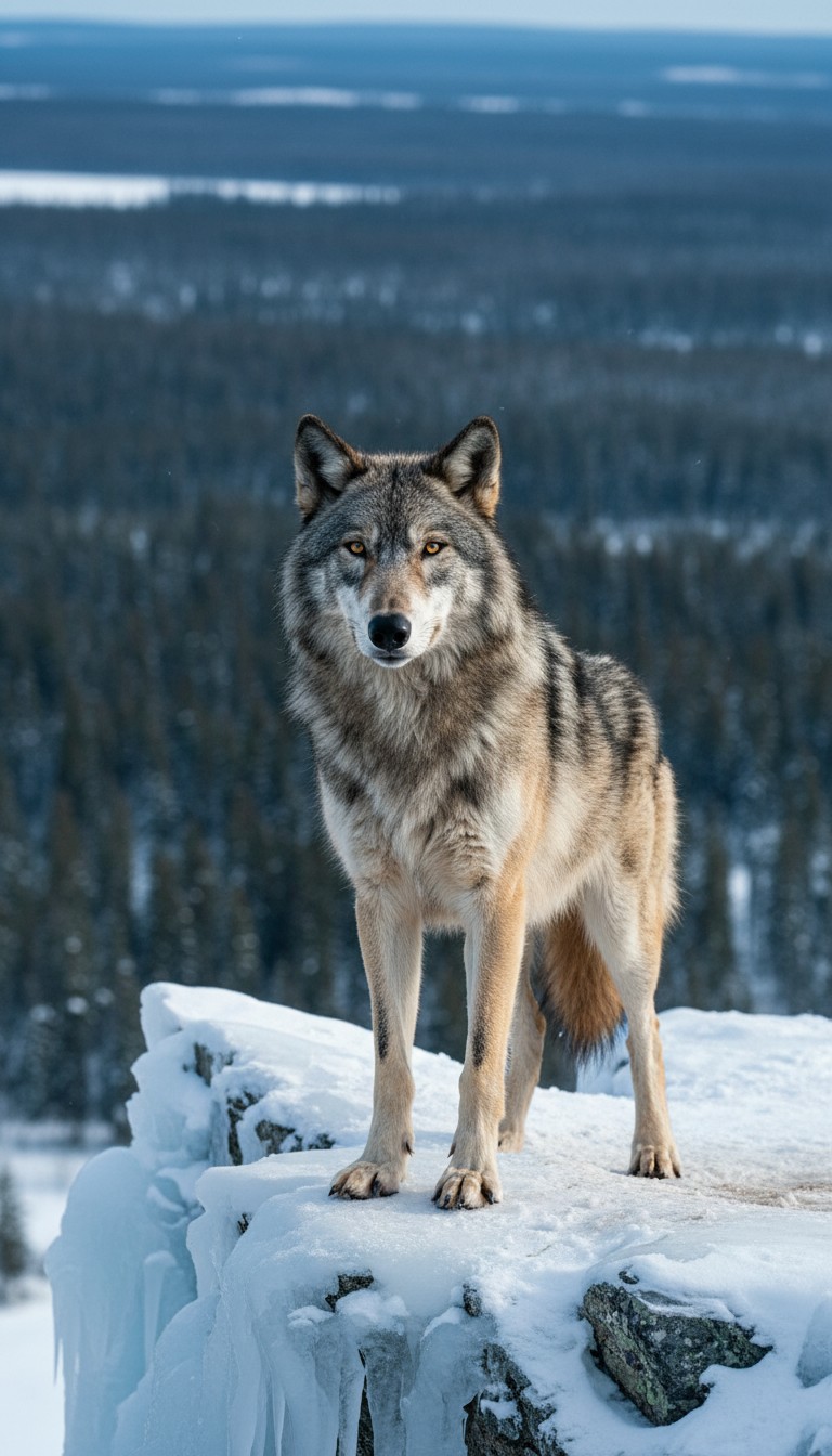 The Arctic Wolf: Master of Camouflage