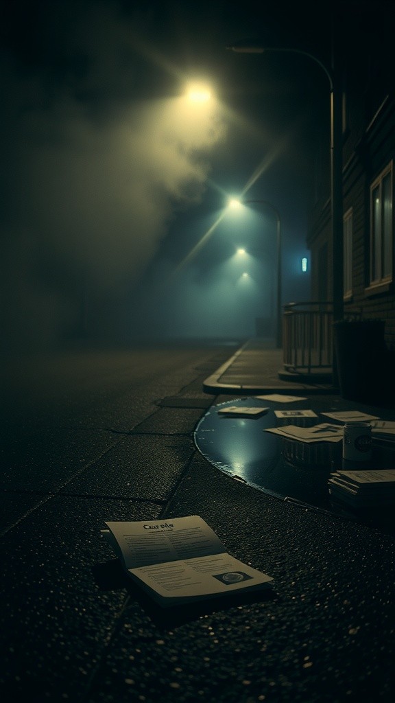 The Waiting Figure: A Foggy Encounter on California Street