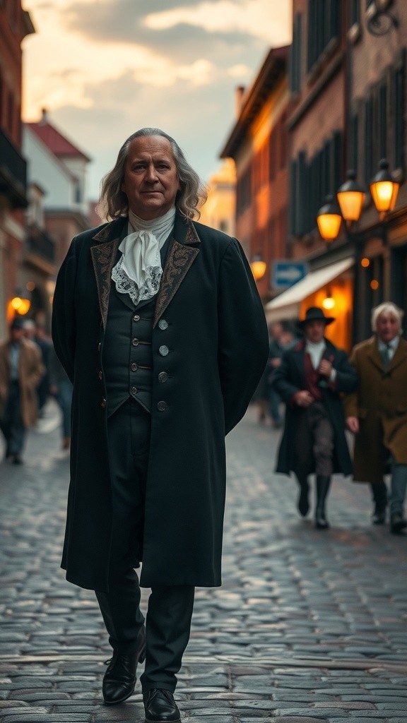 Benjamin Franklin's Astonishing Encounter with the 21st Century