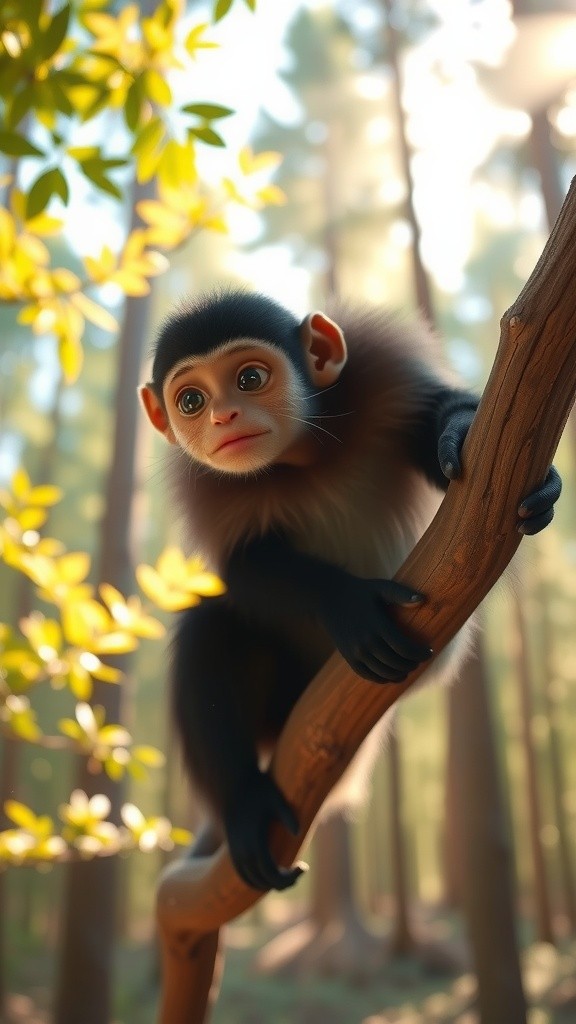 हनुमान चालीसा गाता बंदर - प्रेरणादायक भक्ति!