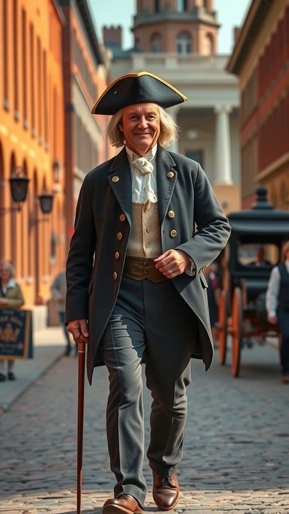 Benjamin Franklin's Marvelous Encounter with Modernity!