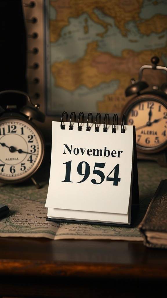 Le Début de la Révolution Algérienne : 1er Novembre 1954