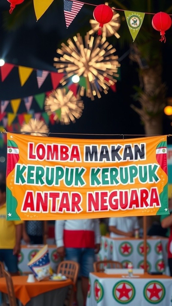 Kekonyolan dalam Lomba Makan Kerupuk