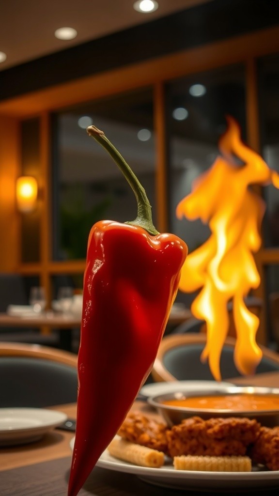 Bule Coba Ayam Pedas Level Neraka!