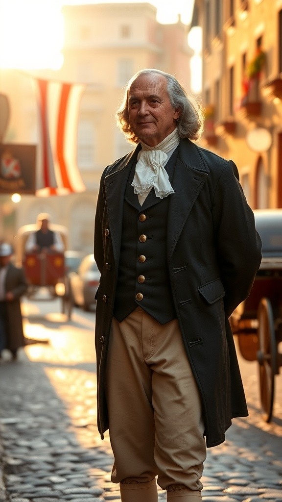Benjamin Franklin: A Journey Through Time and Technology!