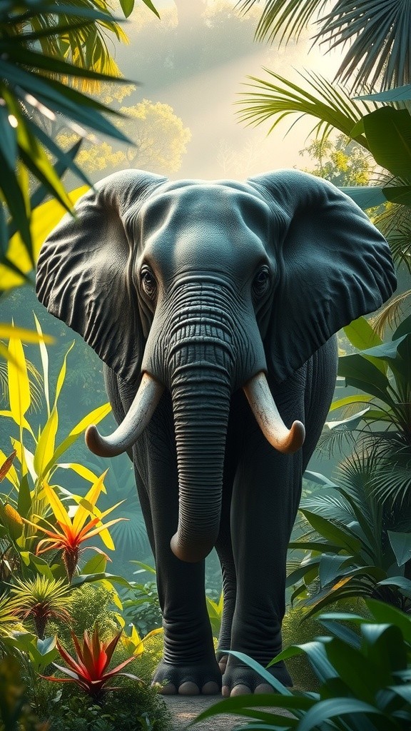 The Elephant and the Spider: A Tale of Unlikely Friends