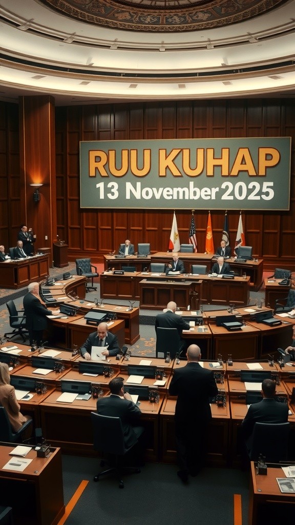 Keputusan RUU KUHAP di Rapat Pleno 13 November 2025