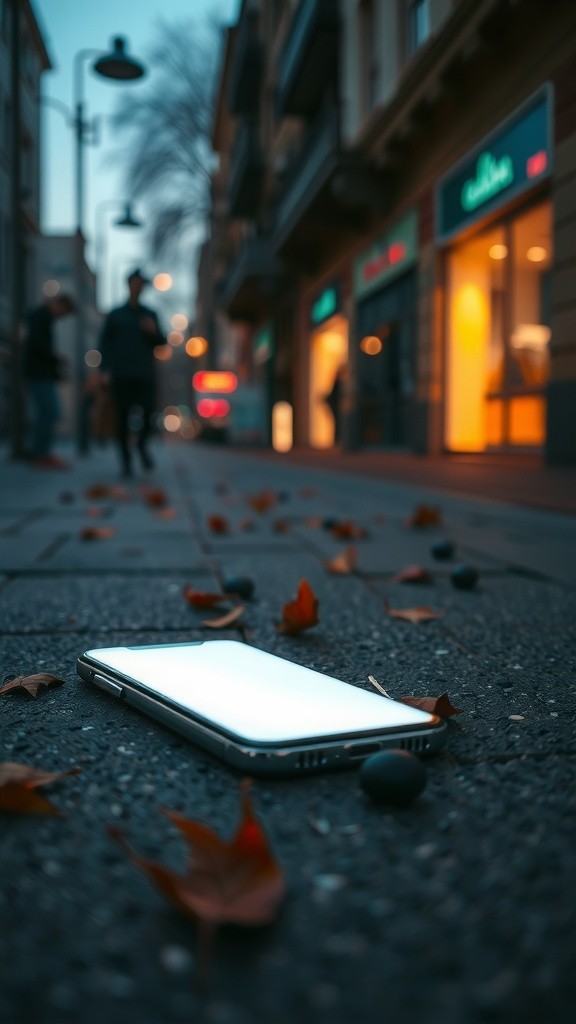 The Glowing Phone and the Double