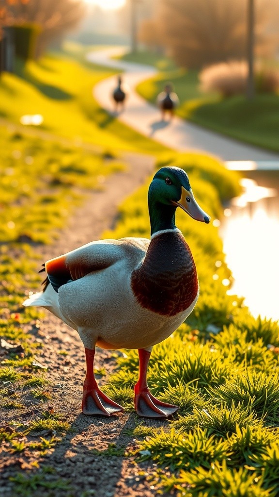 Kehidupan Bebek: Santai di Kolam, Konyol di Darat!