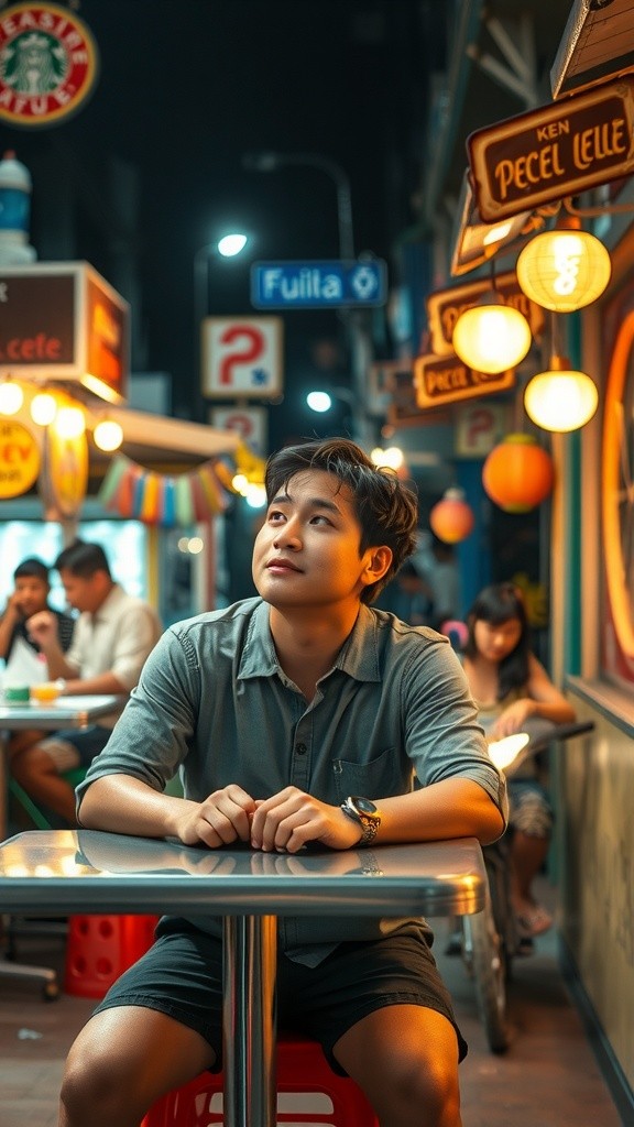 Gombalan Putra untuk Usman di Warung