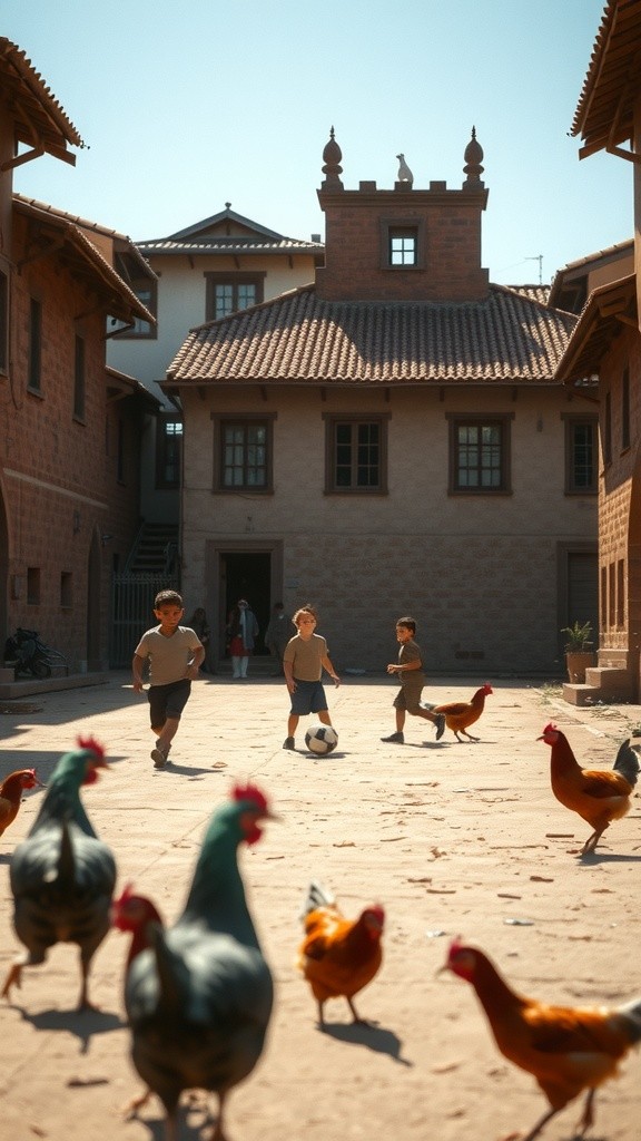 Wally Ball Fun in the Village