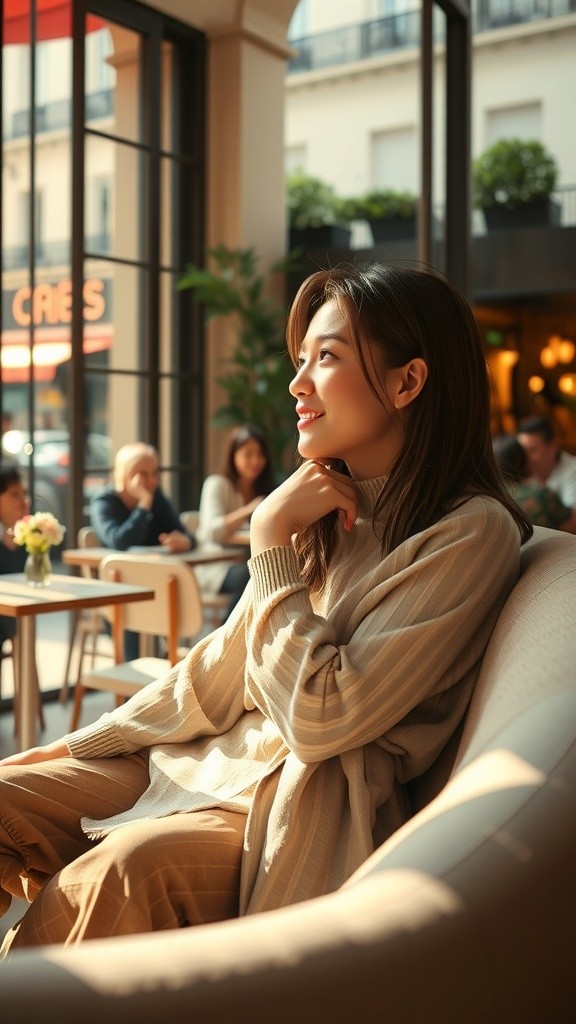 Amour naissant entre deux regards