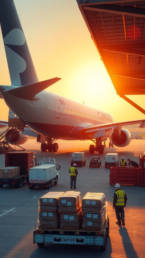 Cargo Airplane's Icy Landing and Runway Chaos