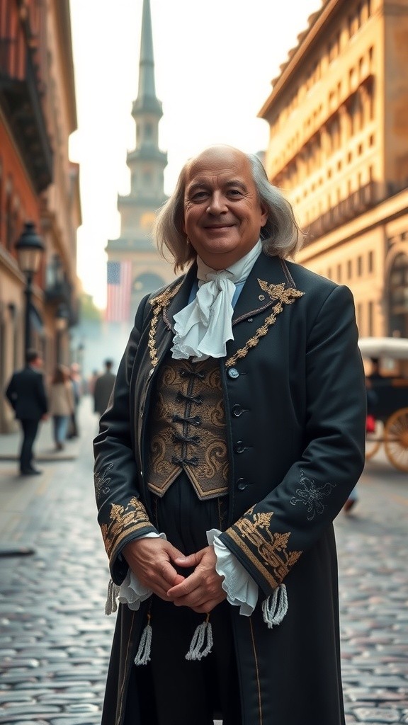 Franklin in the Future: A Delightful Encounter with Modern Marvels