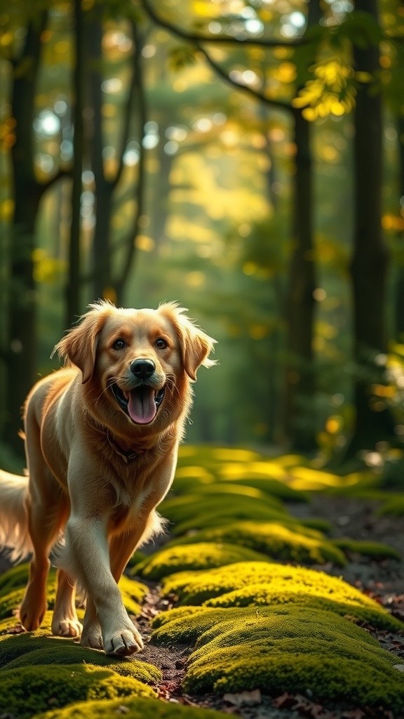 Anjing dan Anak Muda di Hutan