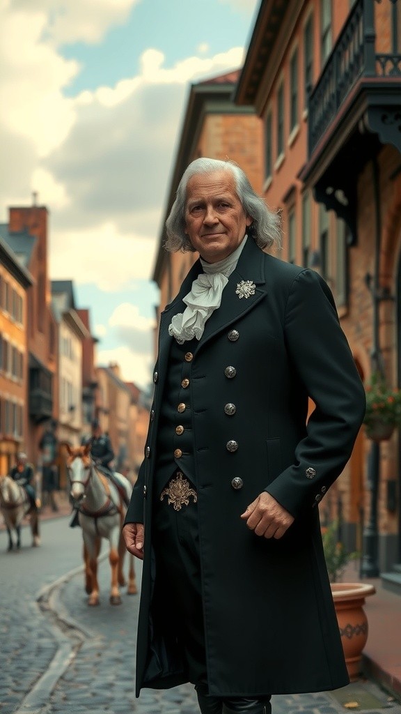 Franklin's Folly: A Time-Traveling Encounter with Progress