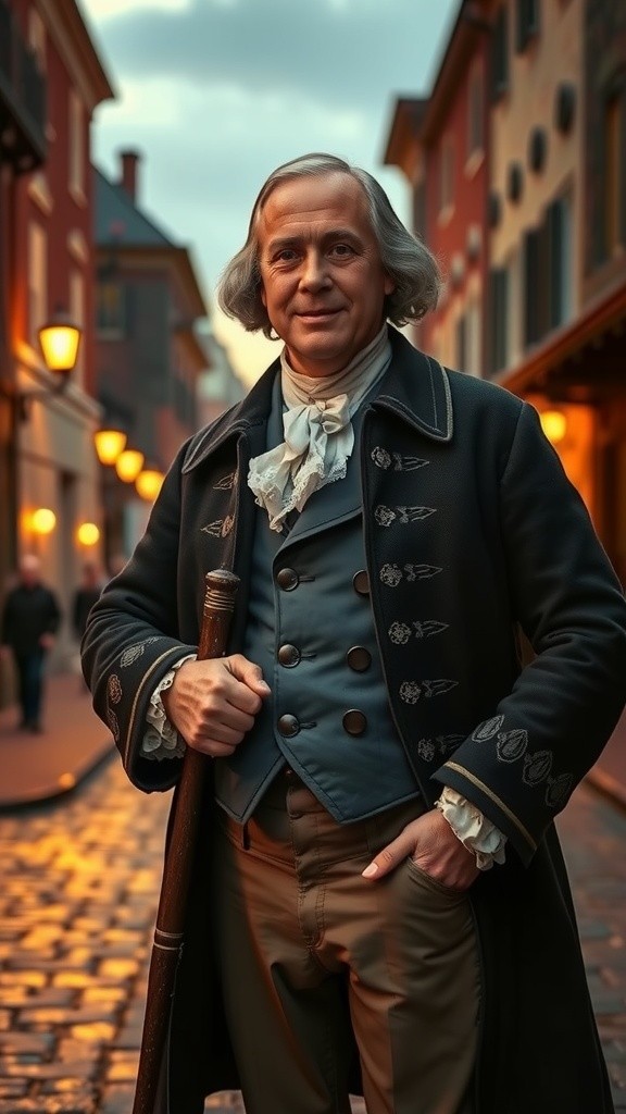 Franklin's Marvelous Encounter: A Journey Through Time and Technology