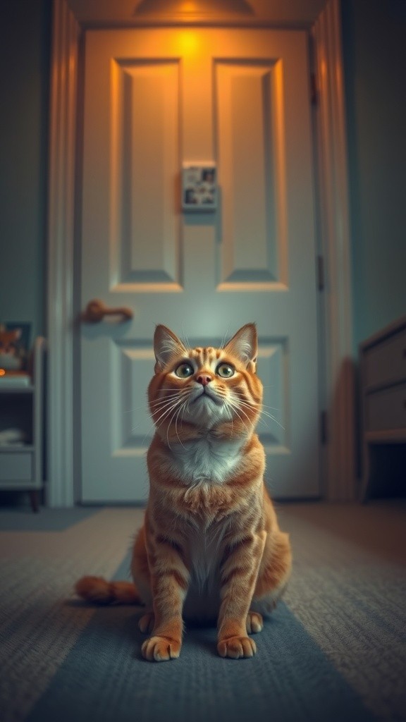 Kucingku dan Kecintaannya pada Makanan