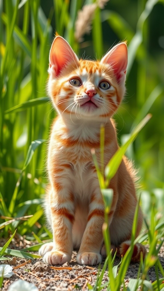 Heroic Mother Cat Saves Kitten from Danger