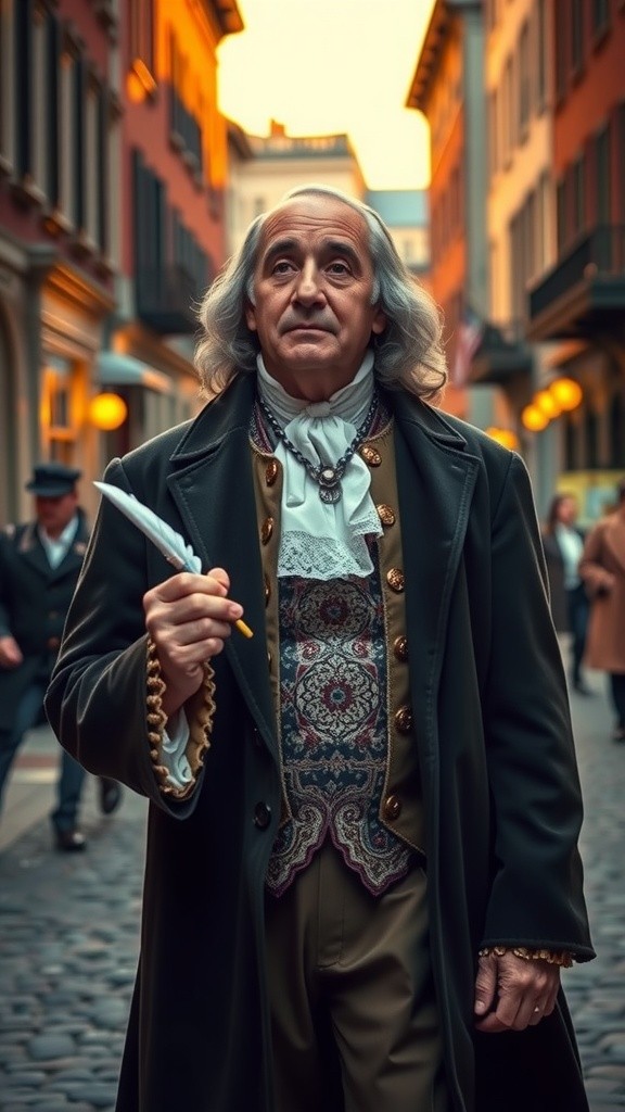 Franklin's Astonishment: A Journey Through Time to the Age of Smartphones