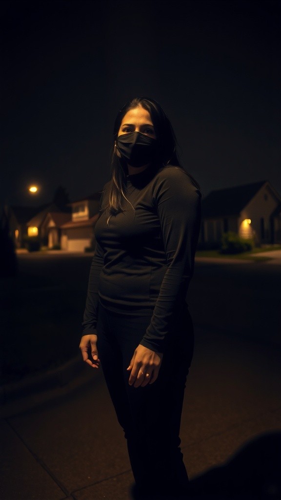 Tetangga Misterius di Malam Hari