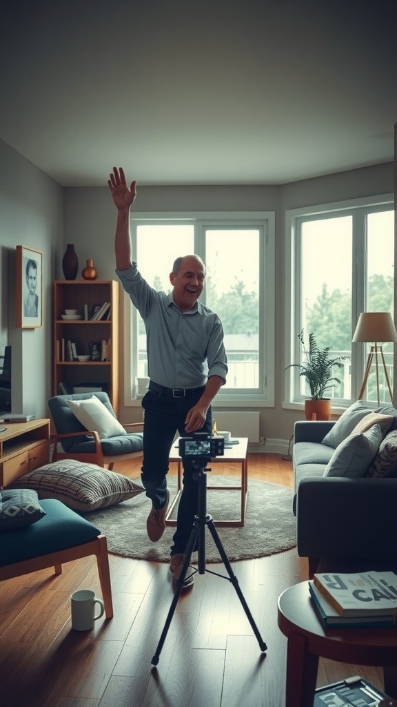 Man's Hilarious Dance Moves!