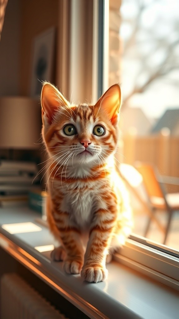 A Cat's Admiration for Dogs