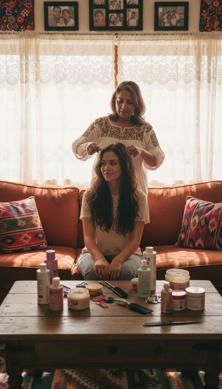 El Trauma de Peinarse con Mamá Mexicana