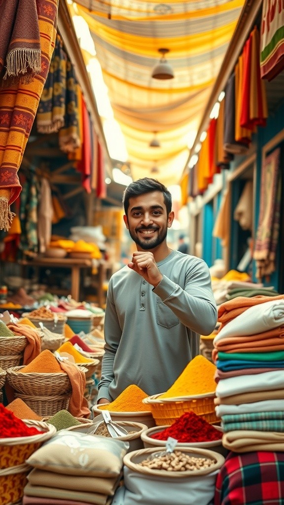 Kejujuran Pedagang Muda di Pasar Madinah