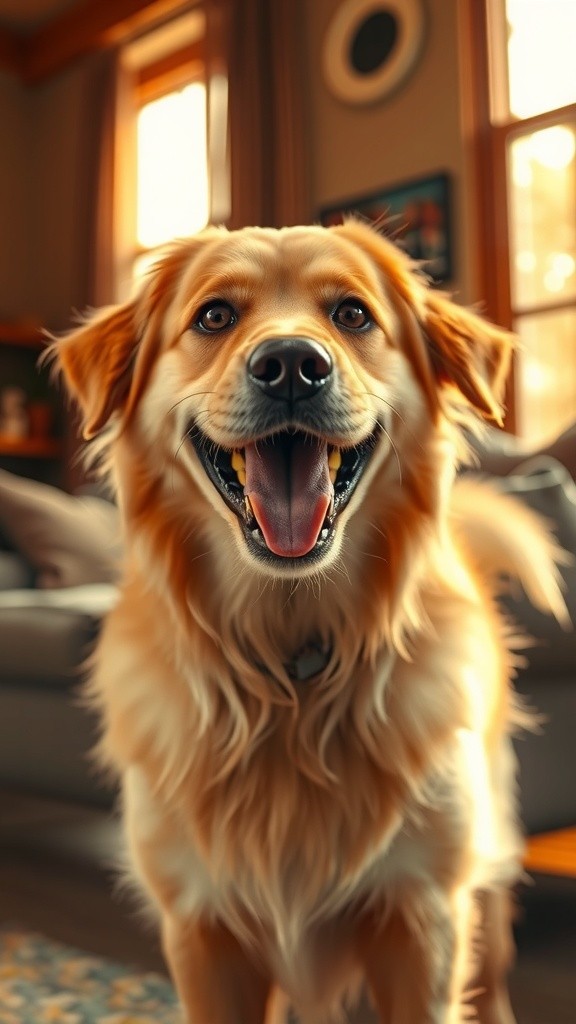 A Super Lucky Dog's Love for Humans!