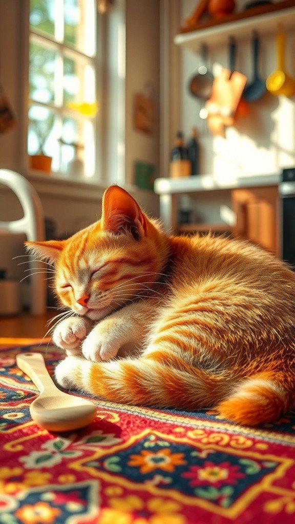 A Cat in the Kitchen