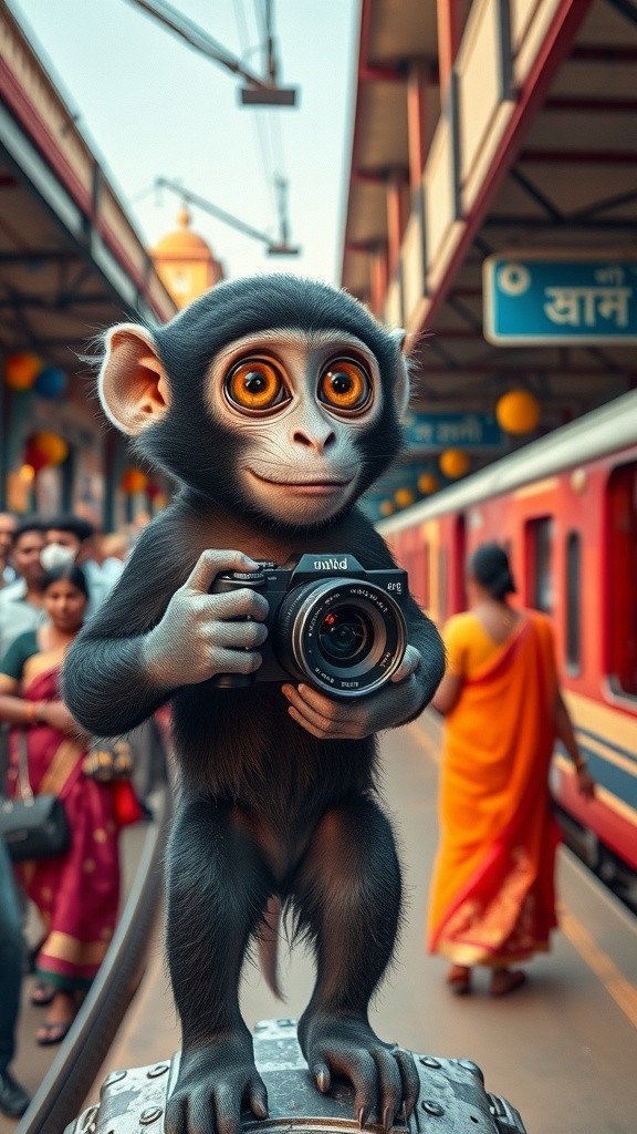 Bihar Mein Aaya Monkey Vlogger!