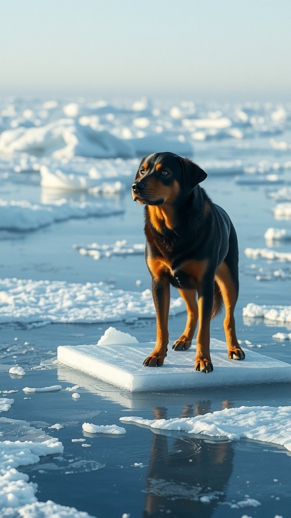 Rescue Mission: Firefighters Save Dog from Icy Peril