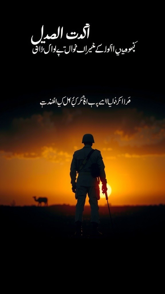 سپاہی کی بہادری: وطن کا وعدہ