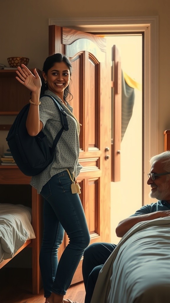 বিদায়ের শেষ হাসি