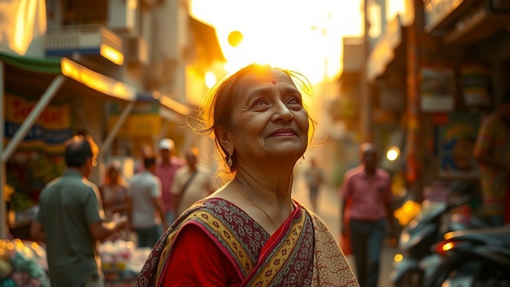The Old Woman Selling Something