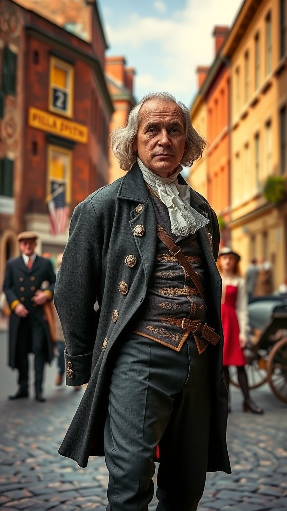 Benjamin Franklin Discovers the Smartphone