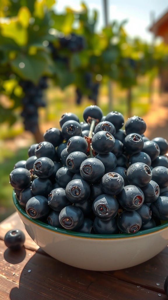 The Benefits of Black Grapes: Youth, Health, and Flavor