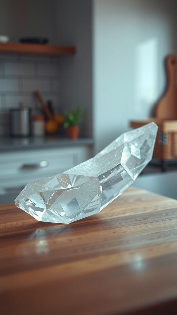 Satisfying Glass Banana Cutting ASMR!