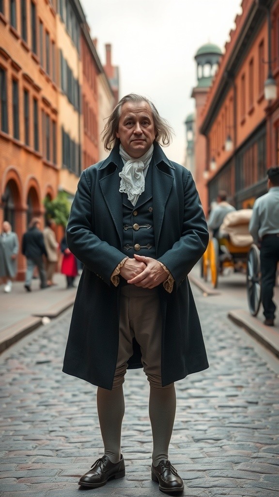 Benjamin Franklin's Bewilderment: A Journey Through Time and Technology!