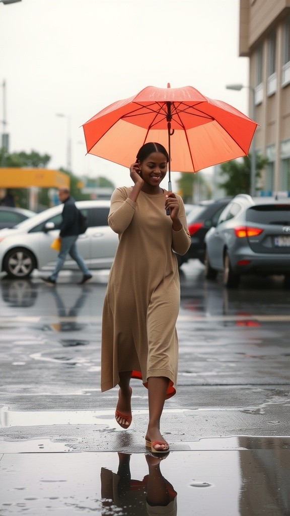 Encuentro Bajo la Lluvia