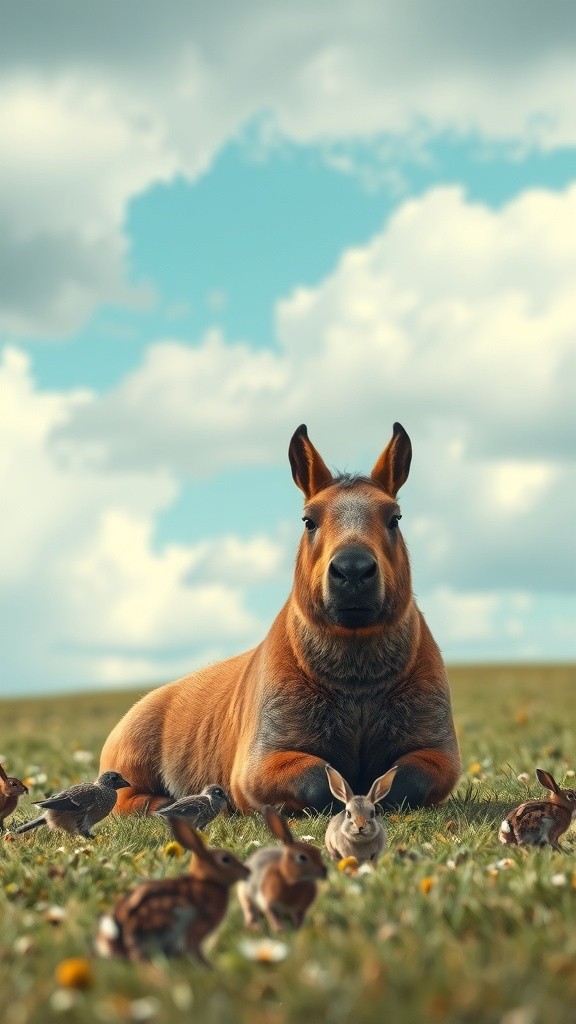 Keberanian Kuda dan Persahabatan di Alam Liar