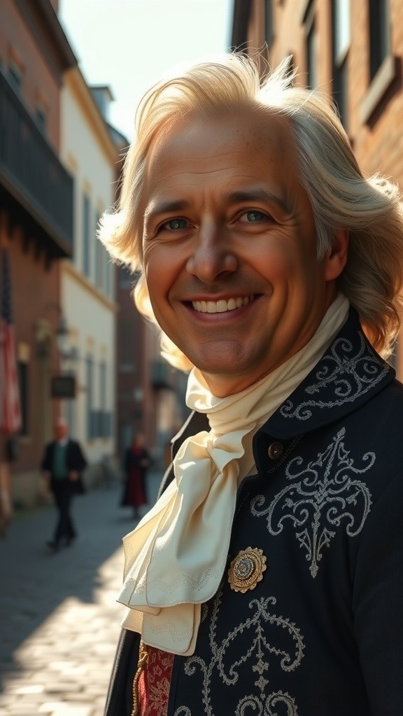 Franklin's Marvel: A Time-Traveling Encounter with Modernity!