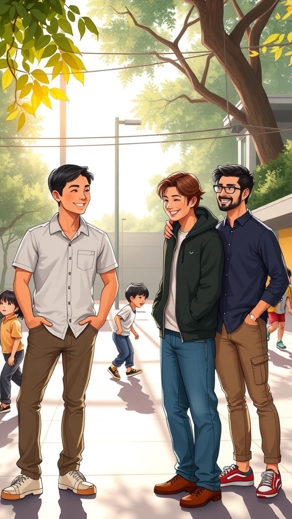 Four Friends Help Mamoon After His Injury