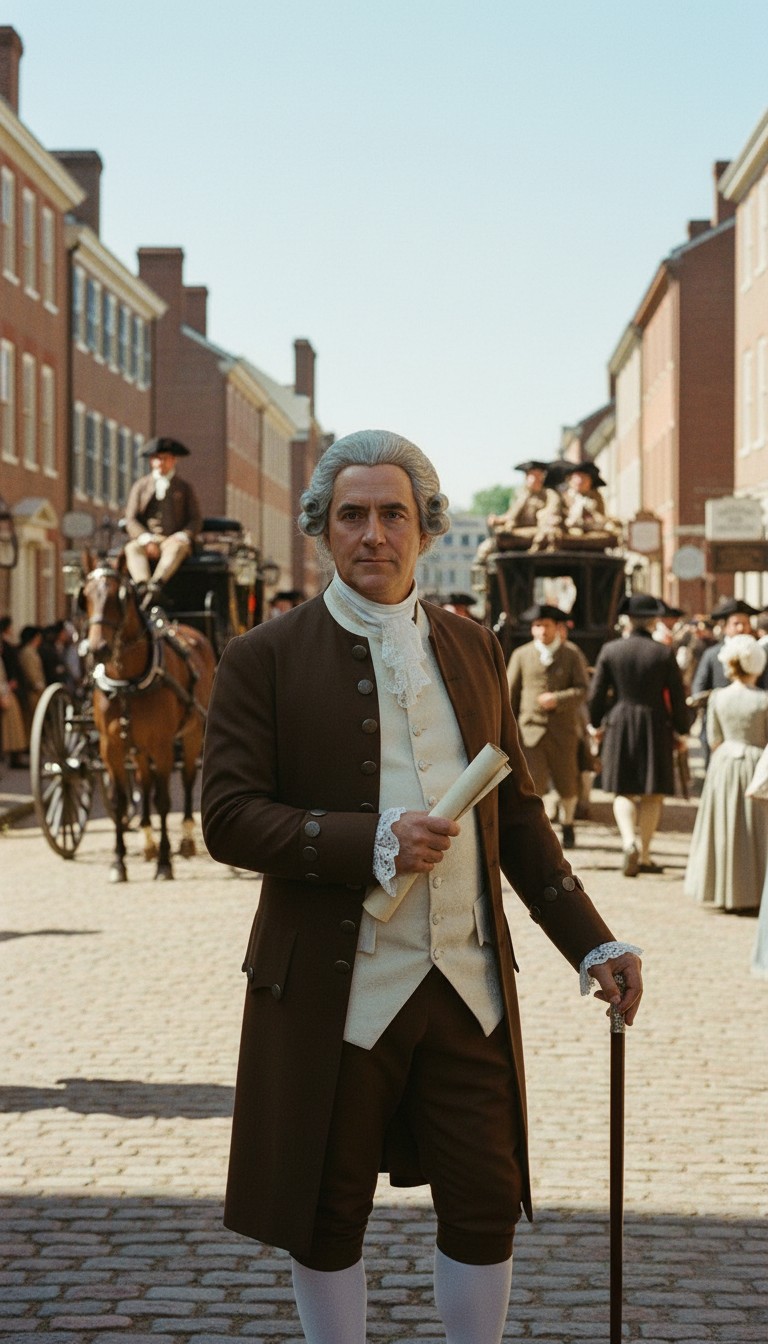 A Time-Traveling Encounter: Benjamin Franklin in the 21st Century!