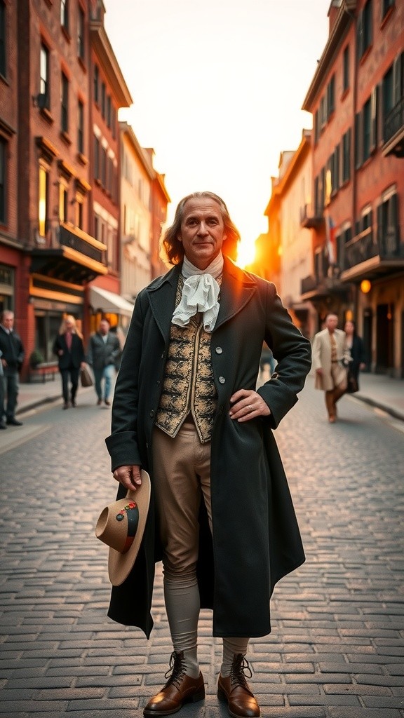 Benjamin Franklin: A Journey Through Time to Modern Marvels!